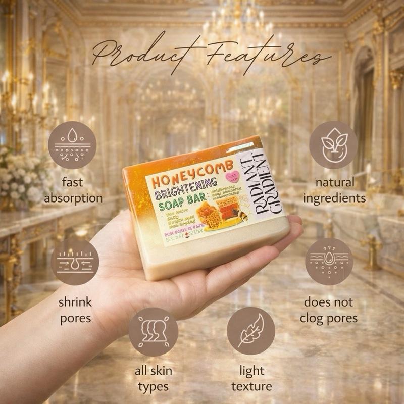 Netting incl!! RG Honeycomb Soap For Face & Body {HSA NOTIFIED}